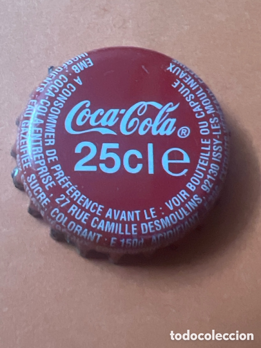 Coleccionismo de Coca-Cola y Pepsi: T4/160/L2. CHAPA - COCA COLA
