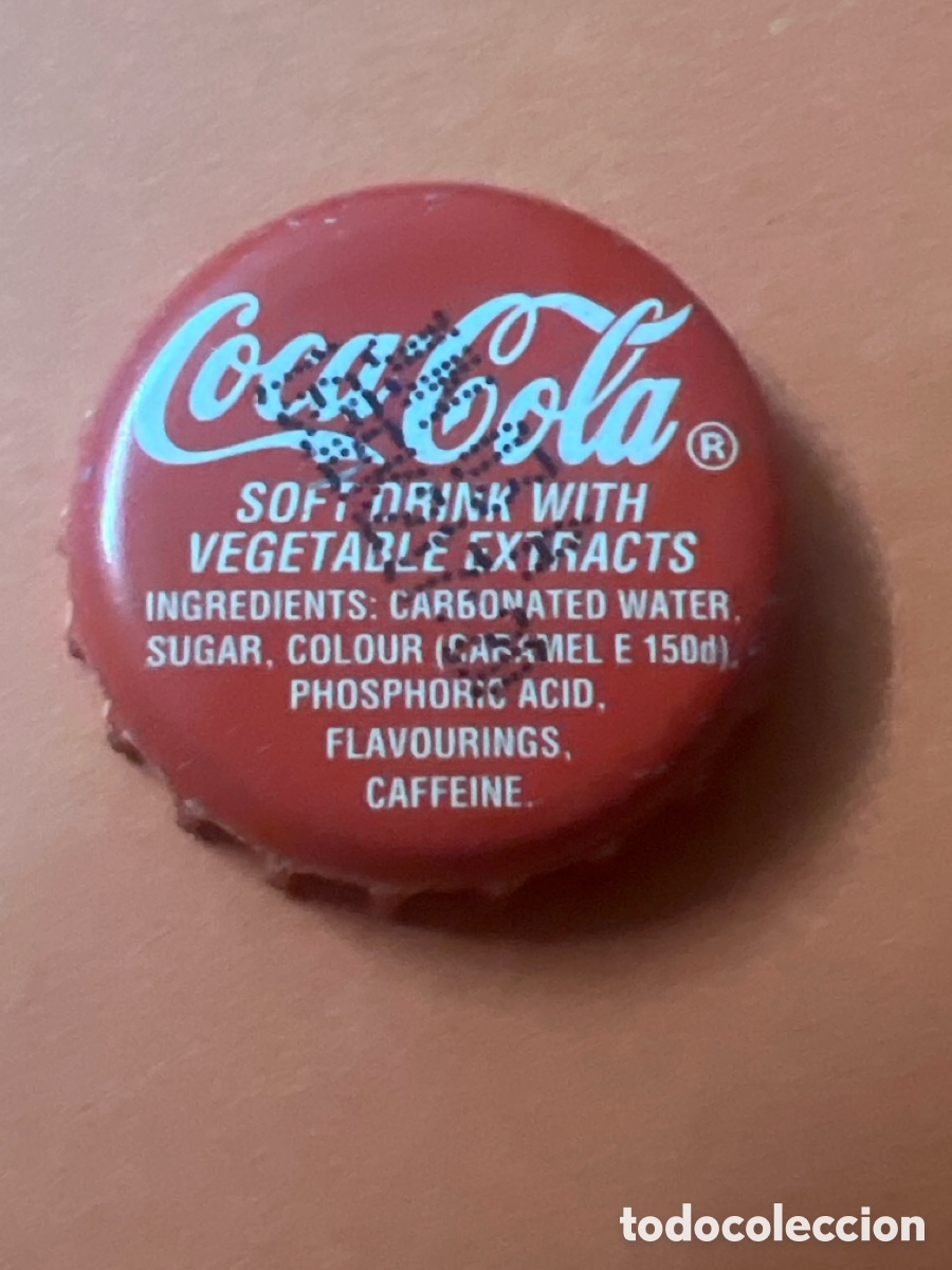 Coleccionismo de Coca-Cola y Pepsi: T4/160/M1. CHAPA - COCA COLA