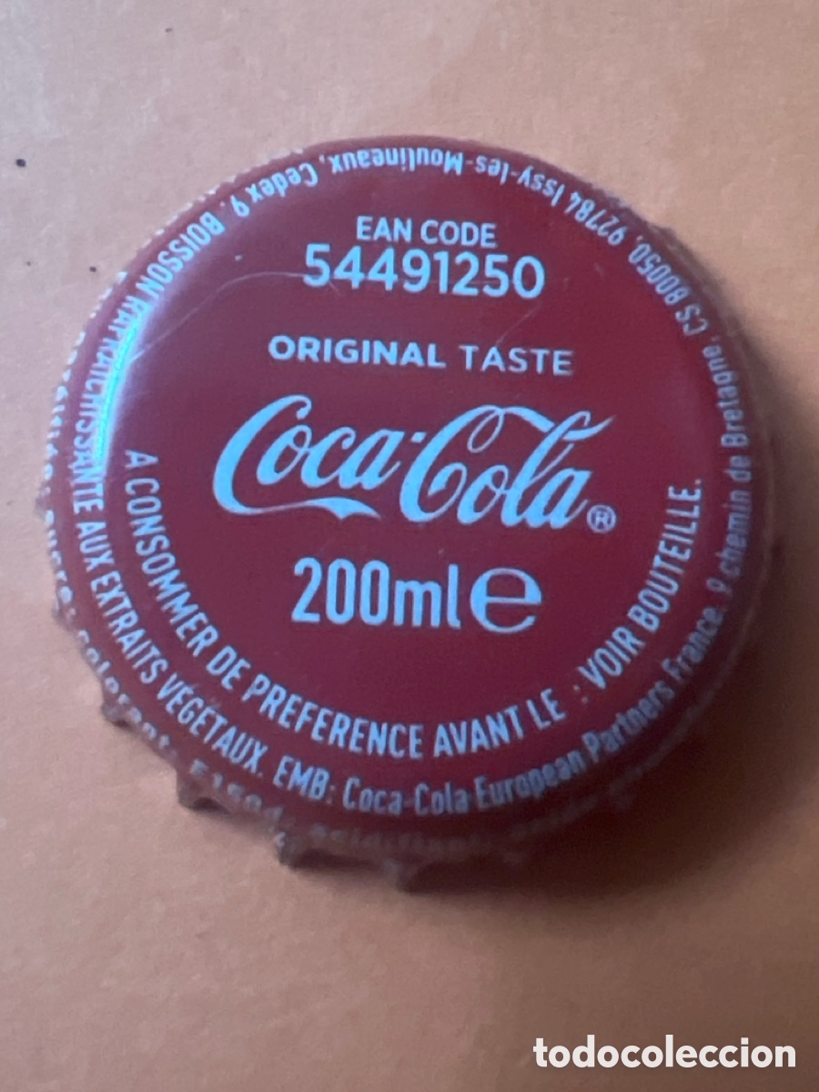 Coleccionismo de Coca-Cola y Pepsi: T4/160/M6. CHAPA - COCA COLA