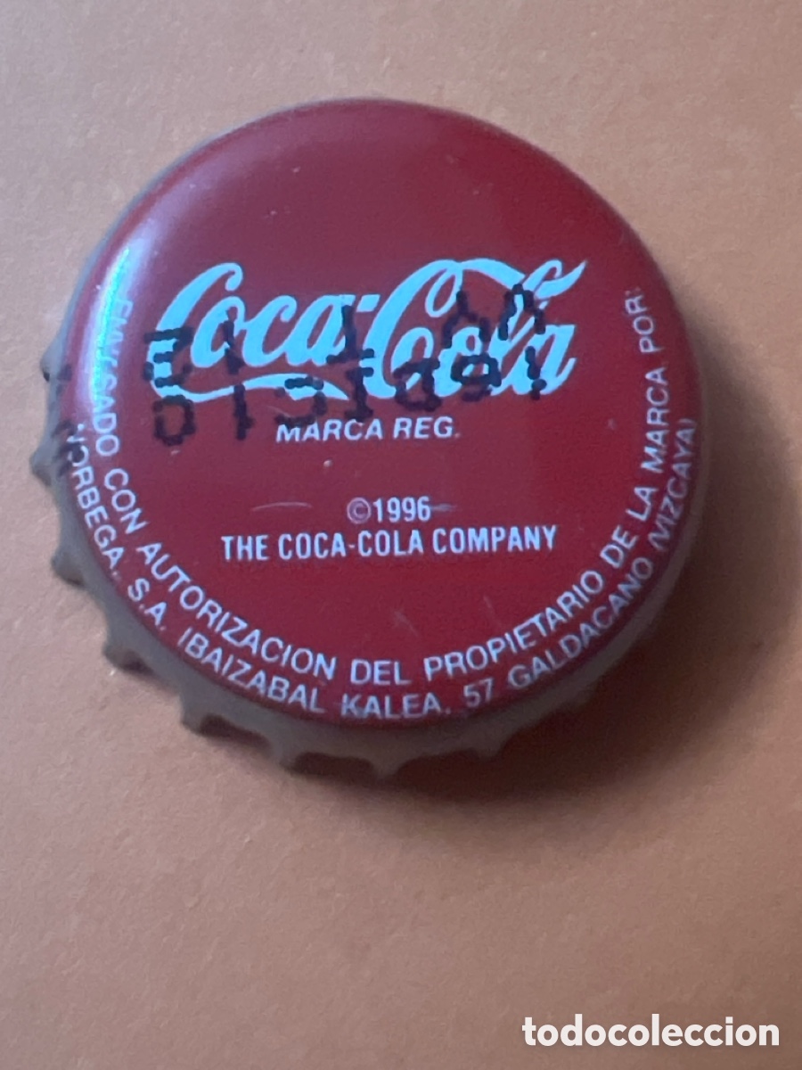 Coleccionismo de Coca-Cola y Pepsi: T4/160/N1. CHAPA - COCA COLA