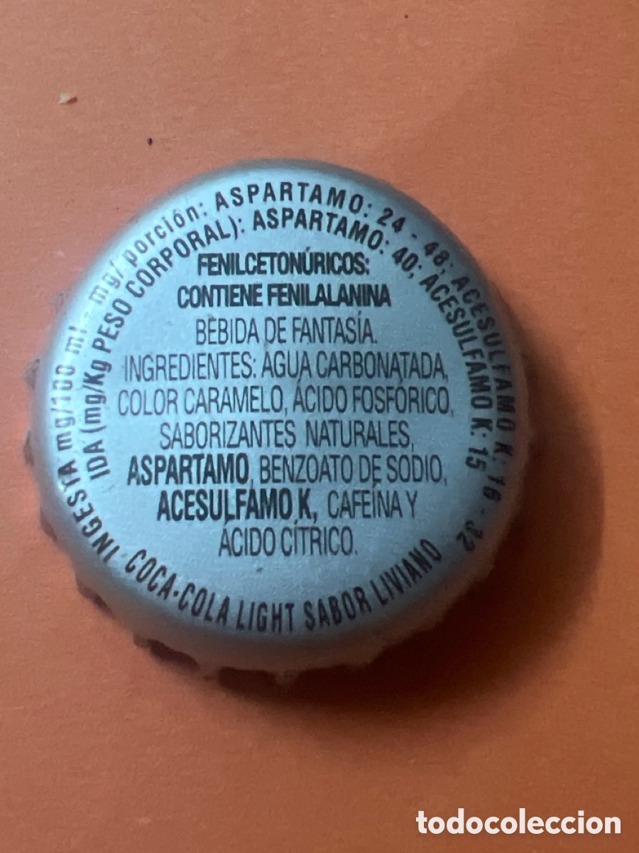 Coleccionismo de Coca-Cola y Pepsi: T4/160/O6. CHAPA - COCA COLA