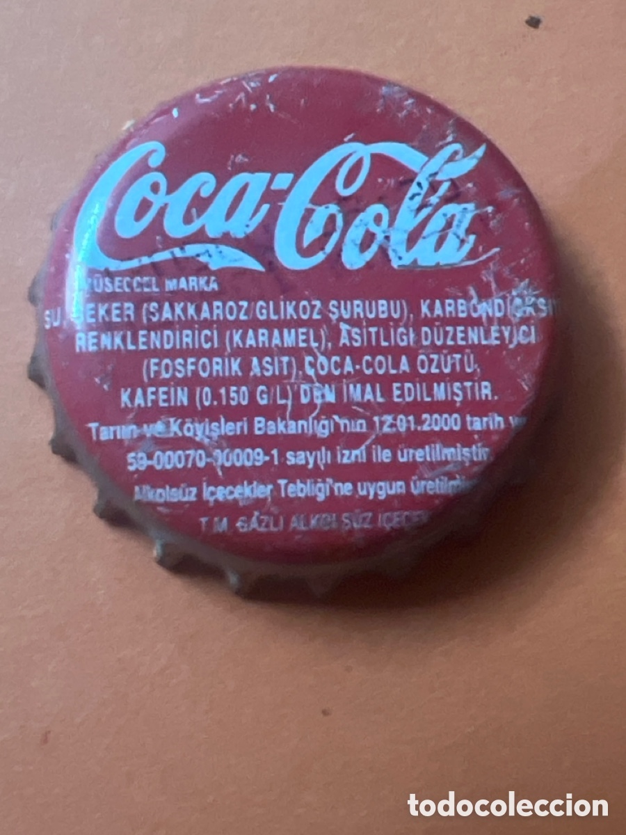 Coleccionismo de Coca-Cola y Pepsi: T4/160/P3. CHAPA - COCA COLA