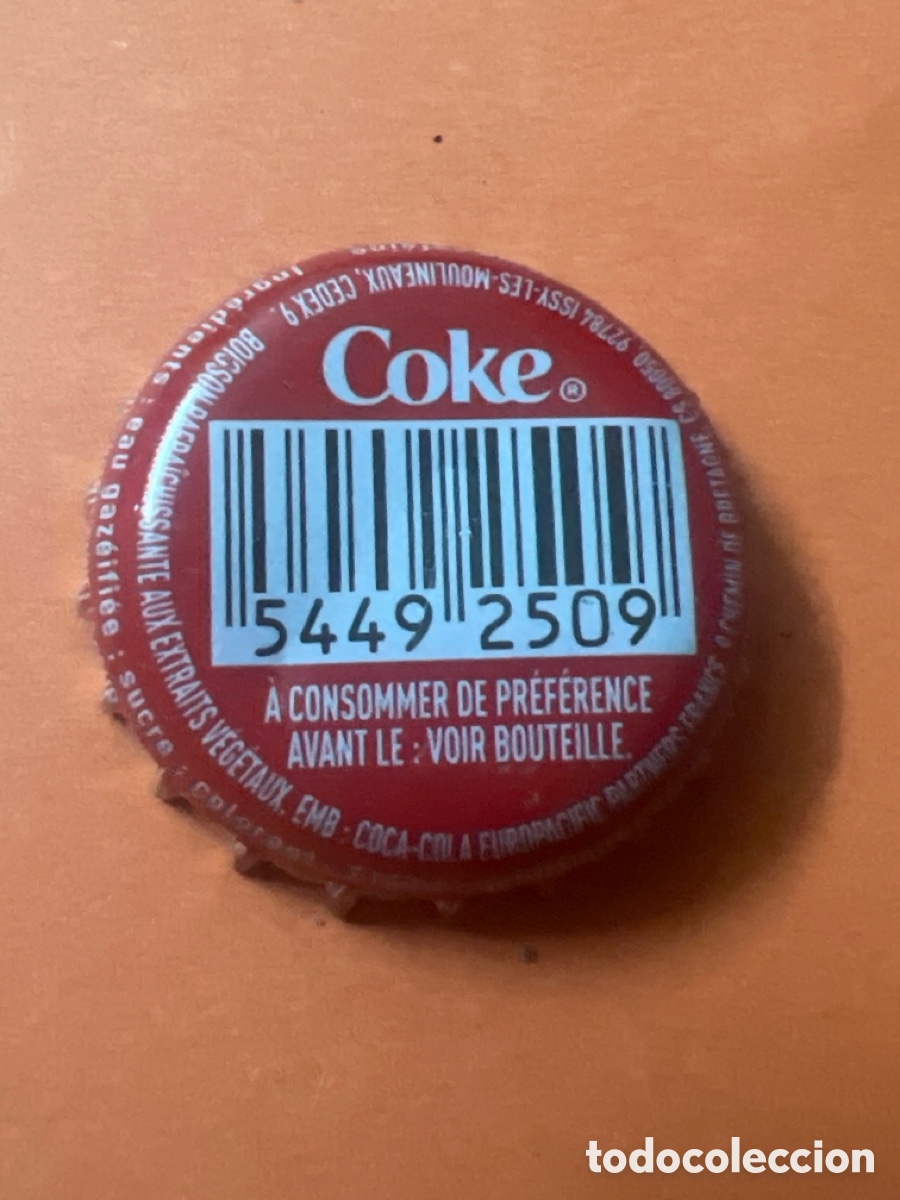 Coleccionismo de Coca-Cola y Pepsi: T4/160/Q2. CHAPA - COCA COLA
