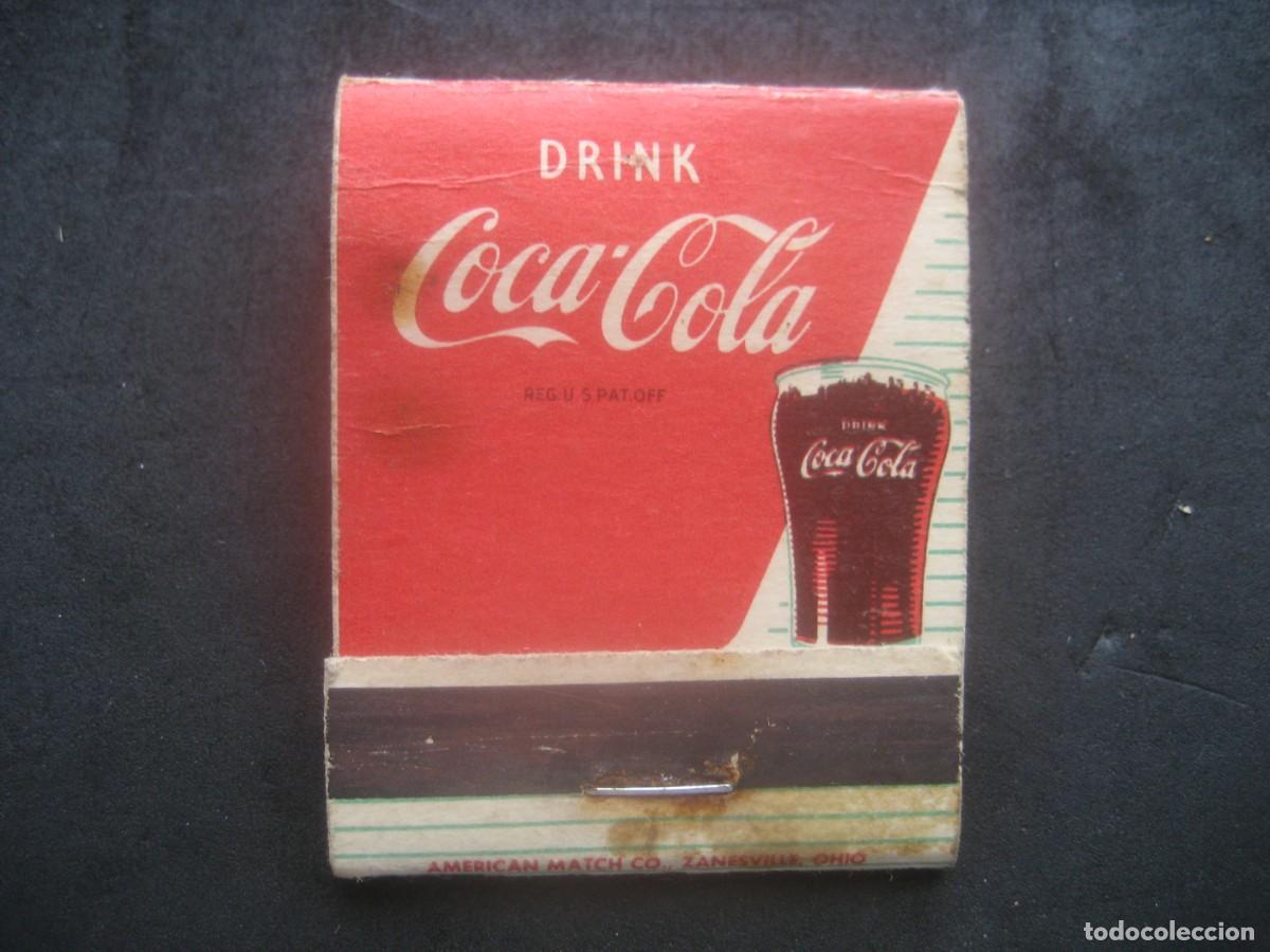 Coleccionismo de Coca-Cola y Pepsi: CAJA DE CERILLAS FOSFOROS. COCA-COLA. N&ordm;13