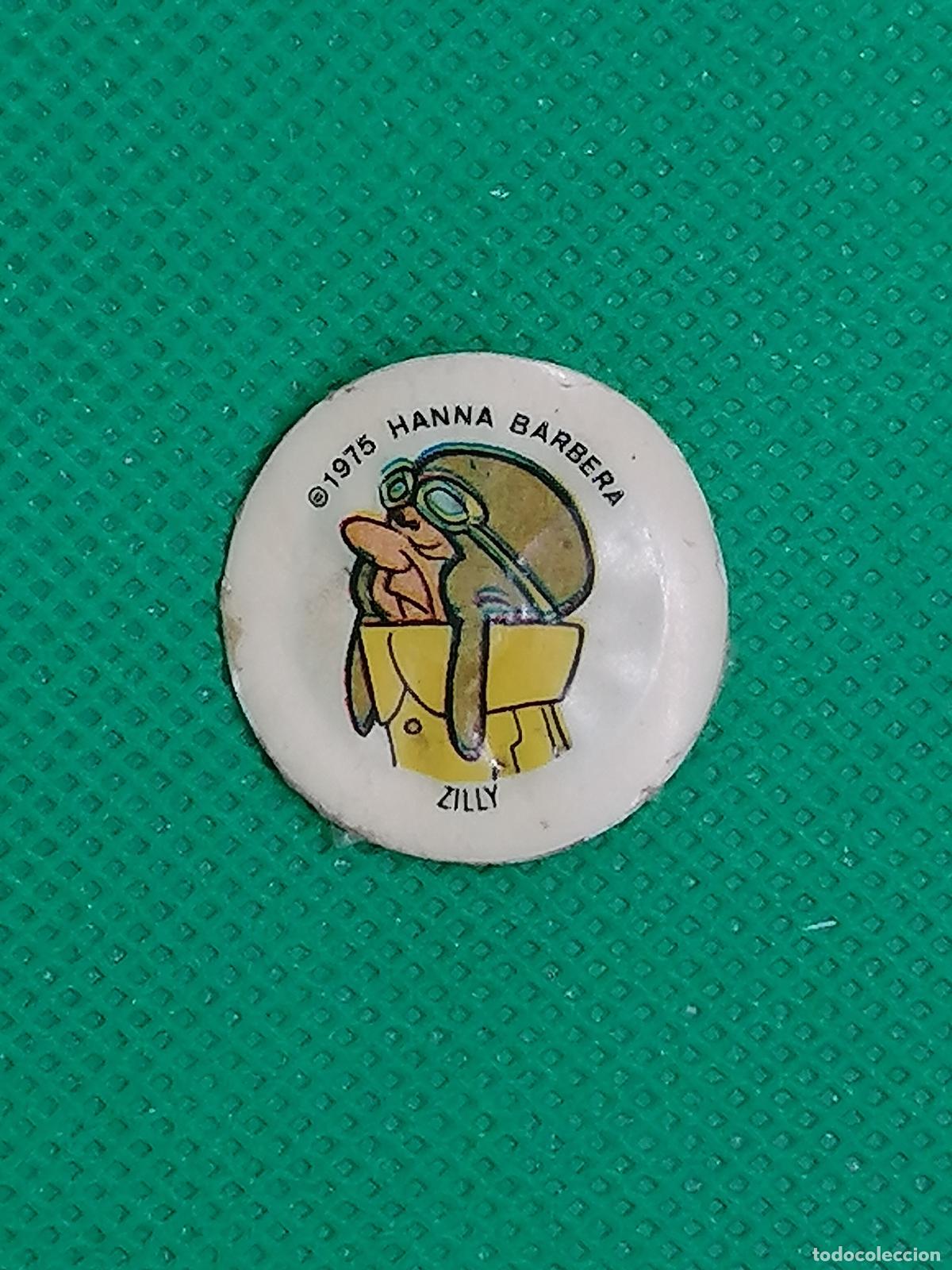 Coleccionismo de Coca-Cola y Pepsi: ZILLY SCOOBY DOO HANNA BARBERA 1975 CROMO CHAPA PLASTICO VIAJA A HOLLYWOOD MIRINDA PEPSI