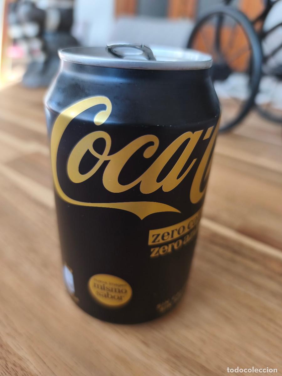 Coleccionismo de Coca-Cola y Pepsi: BOTE LATA NEGRA COCA COLA - Zero Cafeina Zero Azucar