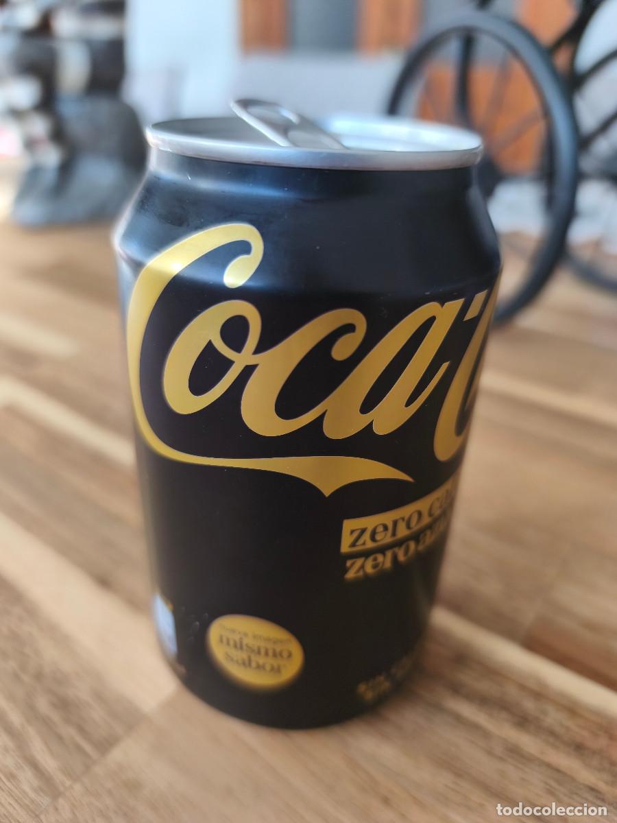 Coleccionismo de Coca-Cola y Pepsi: BOTE LATA NEGRA COCA COLA - Zero Cafeina Zero Azucar