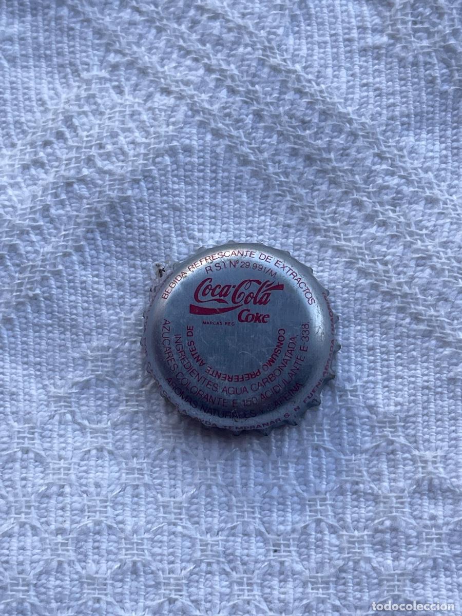 Coleccionismo de Coca-Cola y Pepsi: ANTIGUA CHAPA TAPITA COCA COLA.
