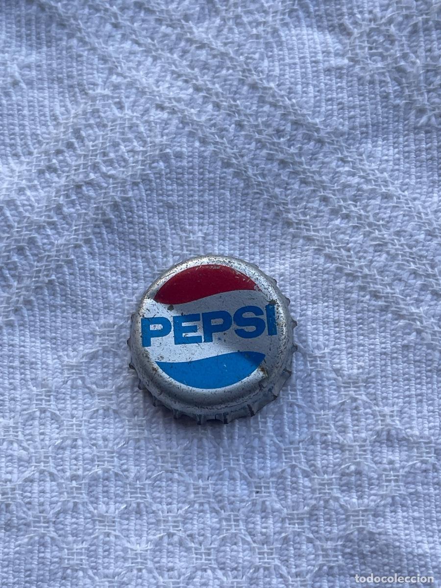 Coleccionismo de Coca-Cola y Pepsi: Antigua Chapa - Tap&oacute;n Corona Pepsi -