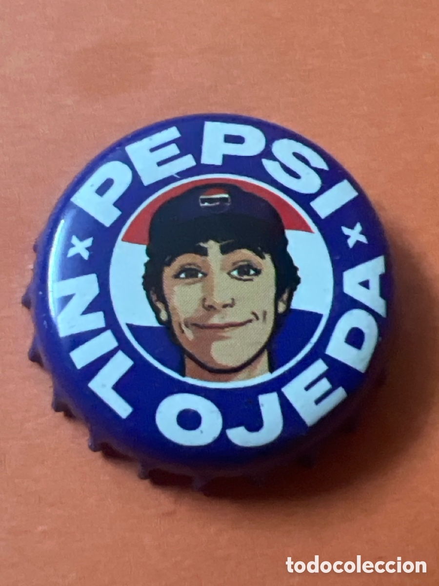 Coleccionismo de Coca-Cola y Pepsi: T4/X158/B2. CHAPA - Soda/Refresco - ESPA&Ntilde;A - Pepsi Nil Ojeda