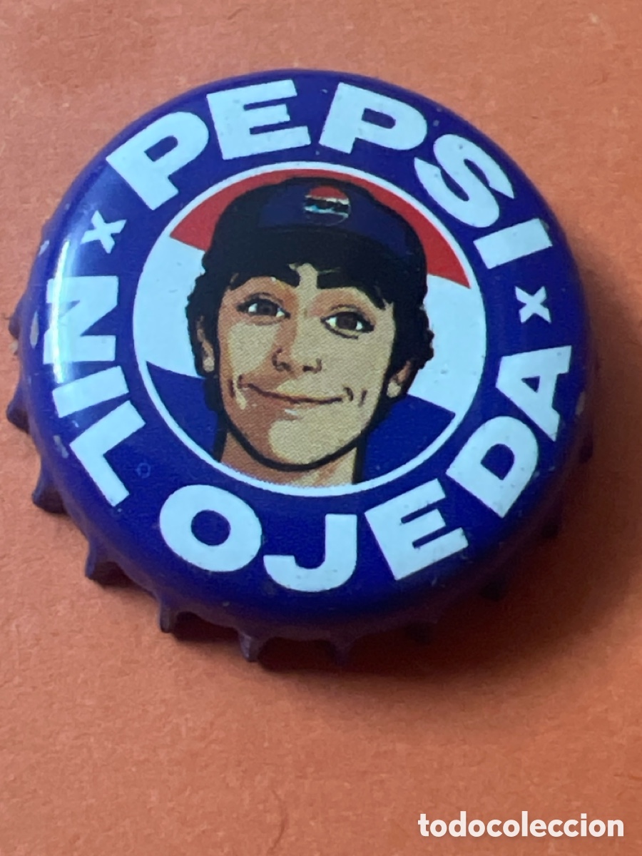 Coleccionismo de Coca-Cola y Pepsi: T4/X158/C1. CHAPA - Soda/Refresco - ESPA&Ntilde;A - Pepsi Nil Ojeda