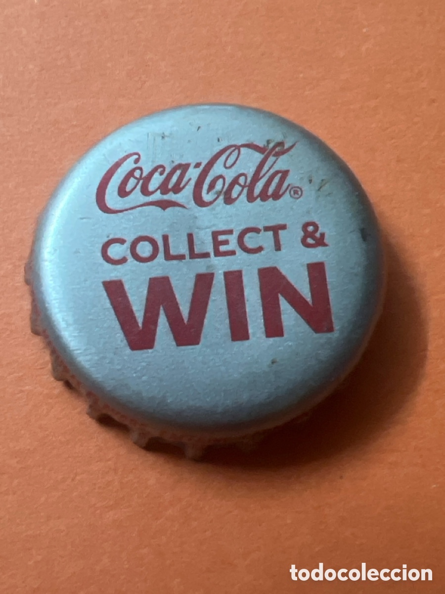Coleccionismo de Coca-Cola y Pepsi: H212. CHAPA - COCA COLA - FILIPINAS - Soda/Refresco - Coca-Cola Collect & Win