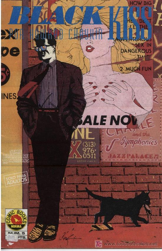 Comics: Black Kiss  -  n&ordm; 5  -  Norma Editorial 1990
