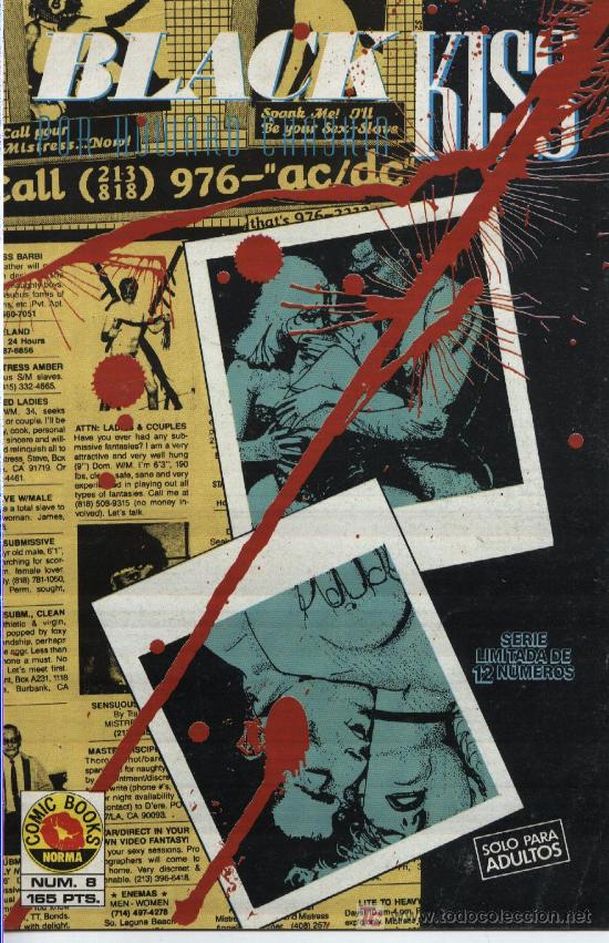 Comics: Black Kiss  -  n&ordm; 8  -  Norma Editorial 1990