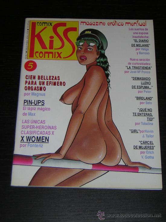 C&oacute;mics: KISS COMIX - N&ordm; 5 - COMIC EROTICO - EDICIONES CUPULA - Foto 1