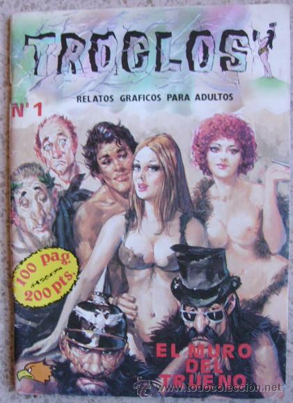 Comics: TROGLOS N&ordm; 1 - El muro del trueno - Relatos gr&aacute;ficos para adultos (C&oacute;mic)
