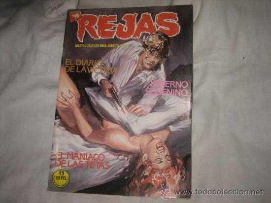 Comics : REJAS N&ordm; 6 EDICIONES ZINCO RELATOS GRAFICOS PARA ADULTOS
