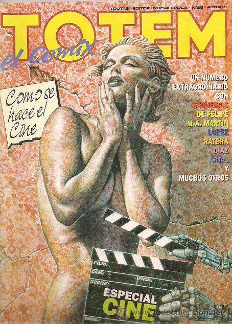 Comics : TOTEM EL C&Oacute;MIX N&ordm; 65 TOUTAIN ED. ESECIAL CINE &Aacute;LVARO ORTEGA RATERA DE FELIPE JORDY TAMAYO ESTHER