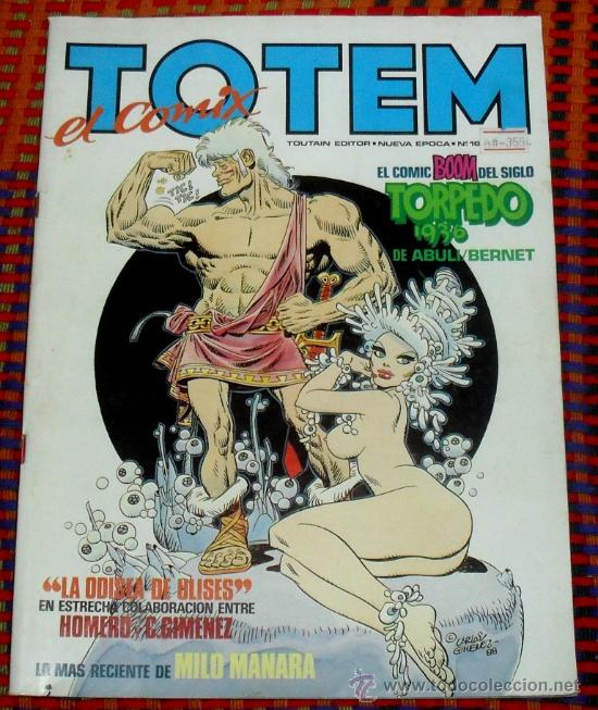 Comics: TOTEM el comix N&ordm; 18 COMICS TOUTAIN Made in Spain