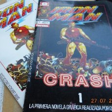 Cómics: COMIC SUPERHEROES MARVEL FORUM: IRON MAN CRASH COMPLETA 1 Y 2 TOQUE EROTICO ORDENADOR MUY BUENO