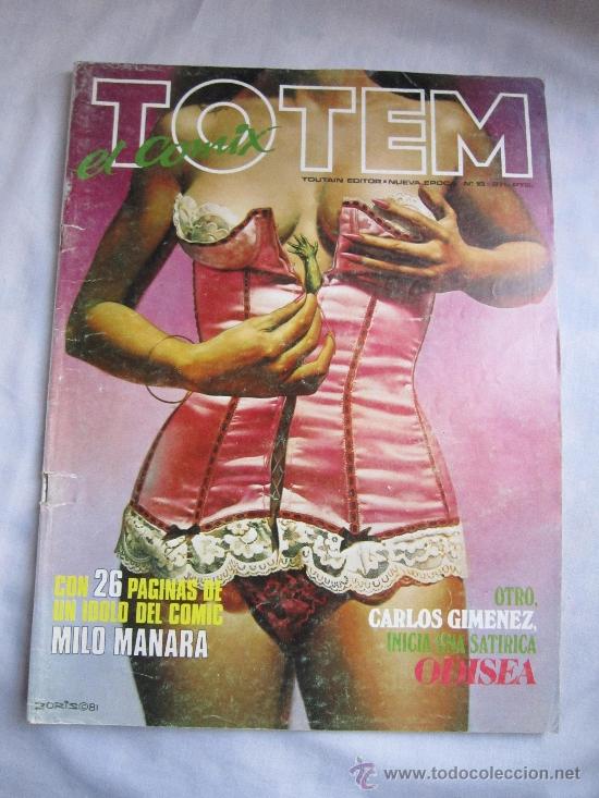 Fumetti: TOTEM EL COMIX. N&ordm; 16. Toutain Editor. Gimenez, Manara, Vuillemin, Mounier, etc