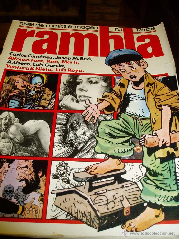 C&oacute;mics: RAMBLA N&ordm;1 Nivel de comics e imagen - Foto 2