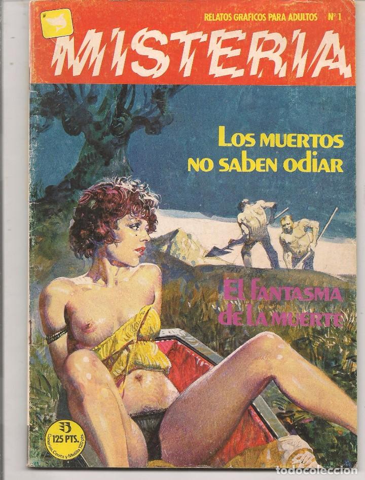 Comics: MISTERIA N&ordm; 1. LOS MUERTOS NO SABEN ODIAR.  RELATOS GR&Aacute;FICOS PARA ADULTOS. (ST/B14)