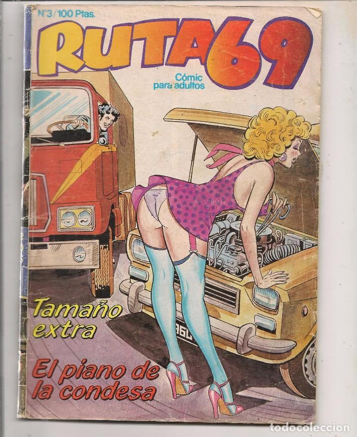 Comics: RUTA 69. N&ordm; 3. RELATOS GR&Aacute;FICOS PARA ADULTOS. (ST/B14)