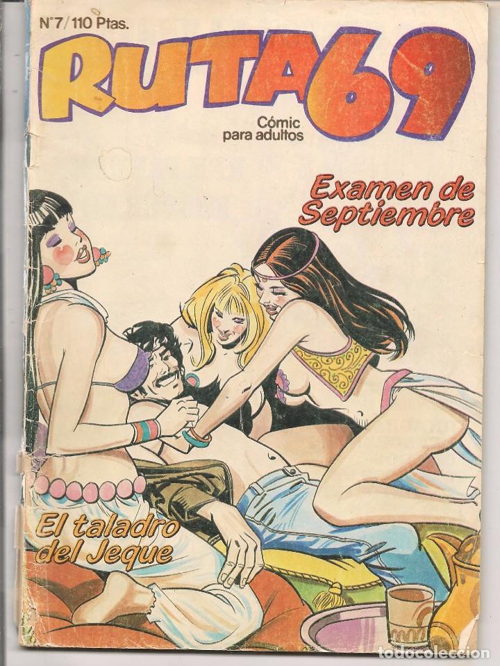 Comics: RUTA 69. N&ordm; 7. RELATOS GR&Aacute;FICOS PARA ADULTOS. (ST/B14)