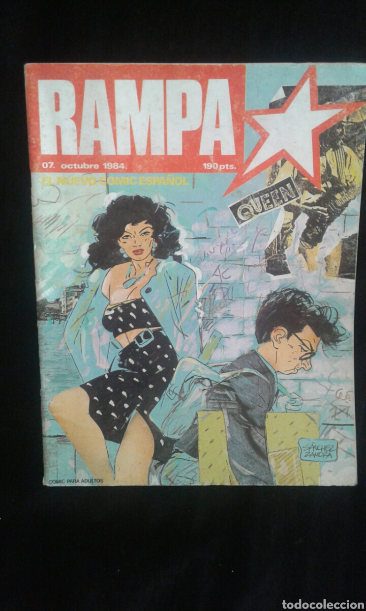 C&oacute;mics: Rampa. N&uacute;m 7. C&oacute;mic espa&ntilde;ol 1984 - Foto 1