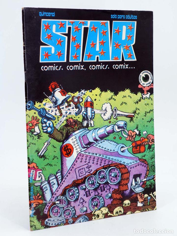 Comics : REVISTA STAR 5. COMIX Y PRENSA MARGINAL (Vvaa) Producciones Editoriales, 1974. OFRT