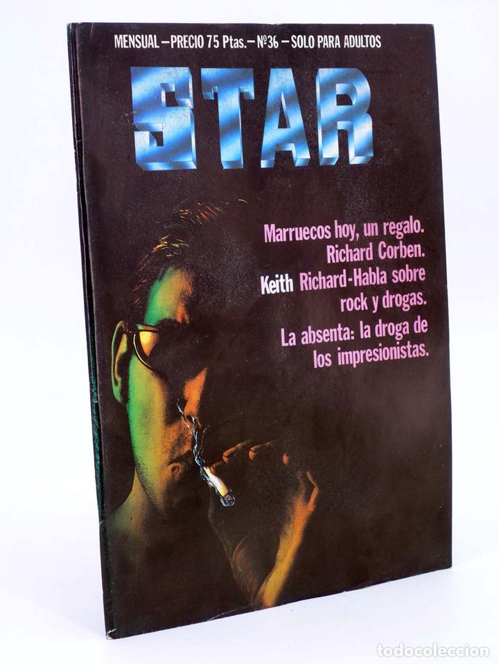 Comics: REVISTA STAR 36. COMIX Y PRENSA MARGINAL (Vvaa) Producciones Editoriales, 1974. OFRT