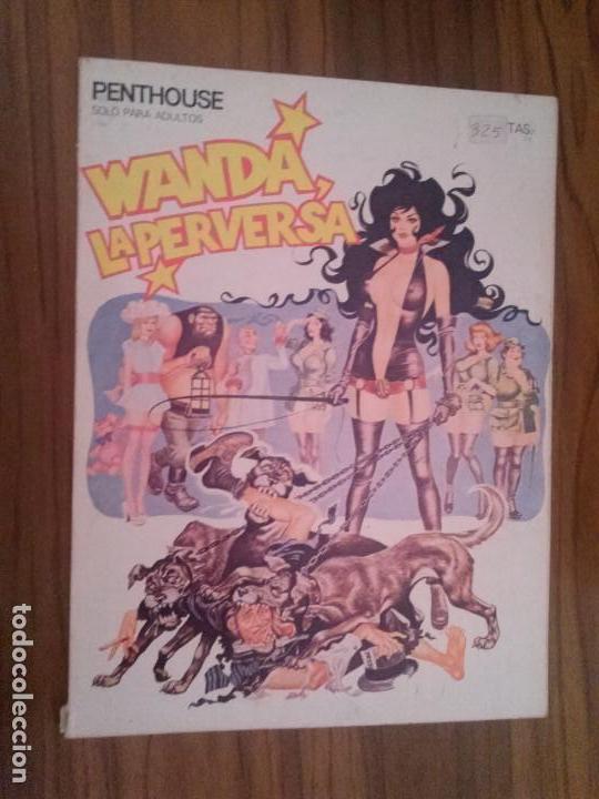 Comics: WANDA LA PERVERSA. PENTHOUSE. R&Uacute;STICA. BUEN ESTADO. COMIC PARA ADULTOS