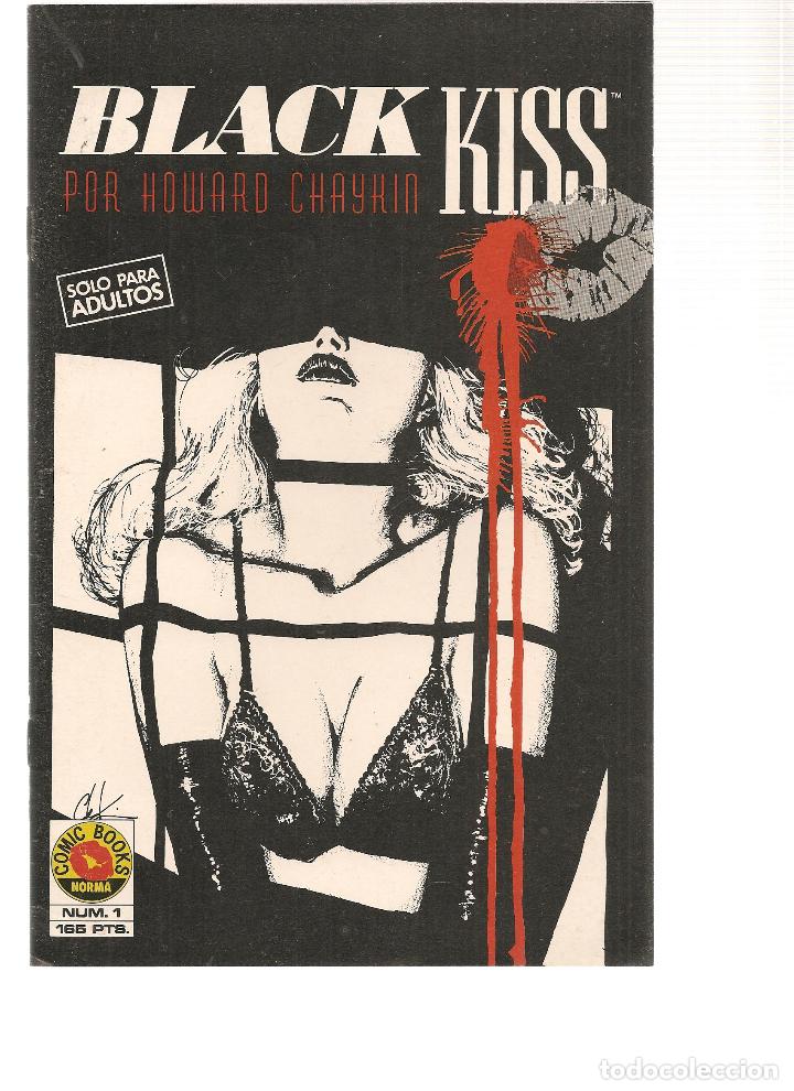 Comics: BLACK KISS. N&ordm; 1. NORMA. 12 ABRIL 1990. (RF.MA)C/7