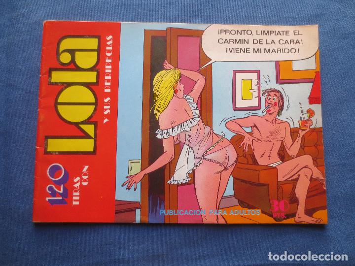 Comics : LOLA por I&Ntilde;IGO N.&ordm; 26 - EDITORIAL BRUGUERA 1976 - 120 TIRAS DE PRENSA PARA ADULTOS