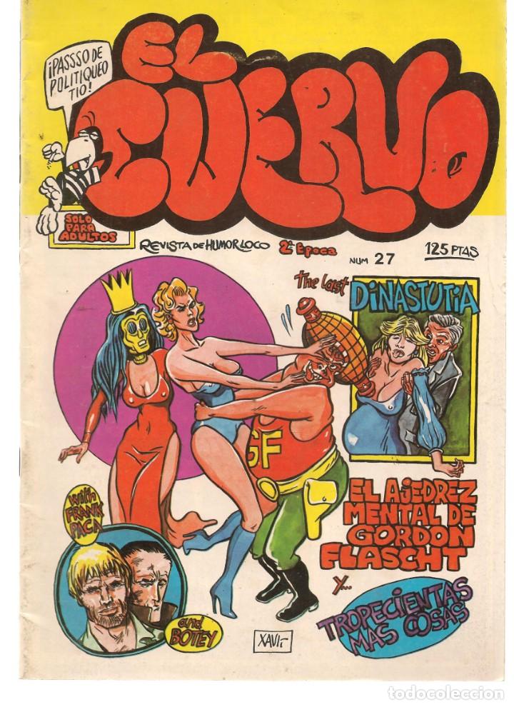 Comics: EL CUERVO. 2&ordf; &Eacute;POCA. N&ordm; 27. MANEL. EDICIONES AMAIKA. (ST/EL CUERVO)