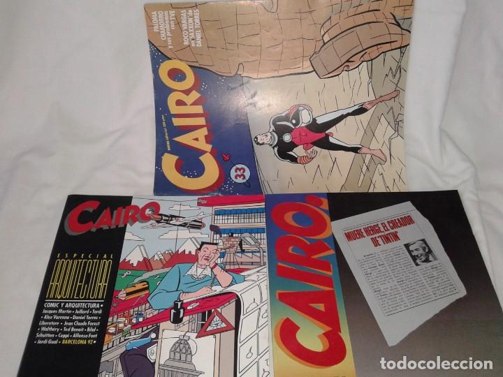 C&oacute;mics: CAIRO, LOTE 3 EJEMPLARES, T - Foto 3
