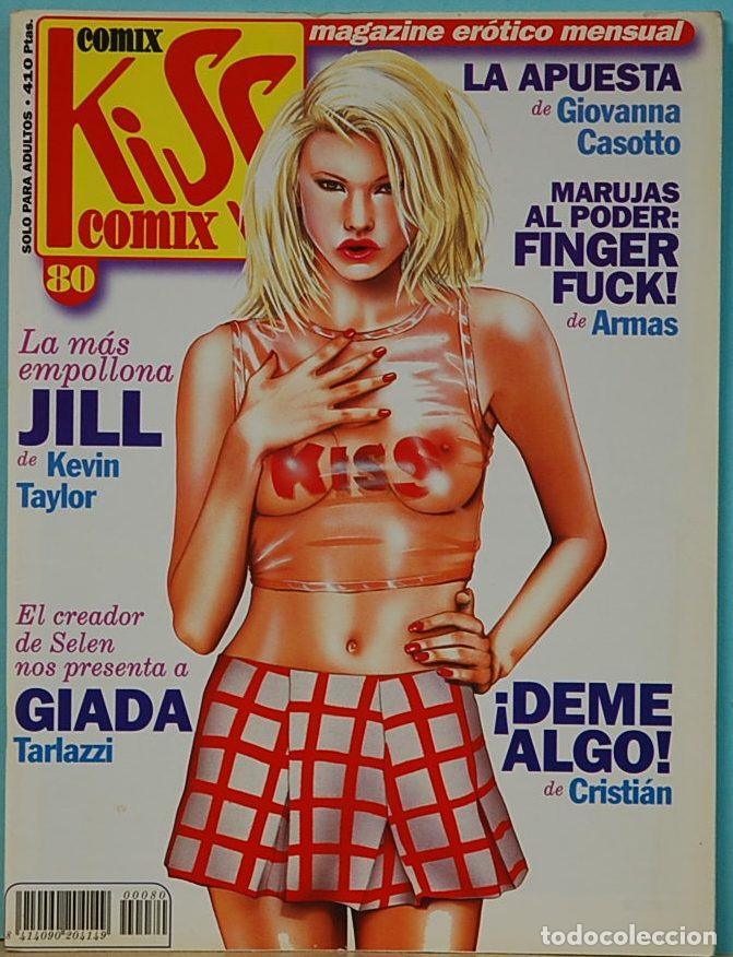 Comics: COMIX KISS. N&ordm; 80. MAGAZINE EROTICO MENSUAL. EDICIONES LA CUPULA. A&Ntilde;O 1998.