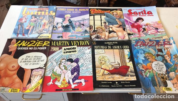Comics: Lote de 8 c&oacute;mics de adulto