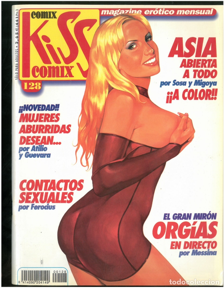 Comics: COMIX KISS N&ordm; 128. EDICIONES LA C&Uacute;PULA. C-36