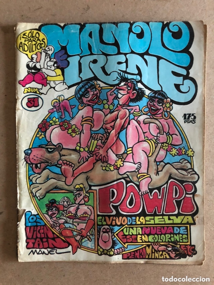Comics: MANOLO E IRENE N&deg; 31 (MANUEL FERRER 1982). POR MANEL.