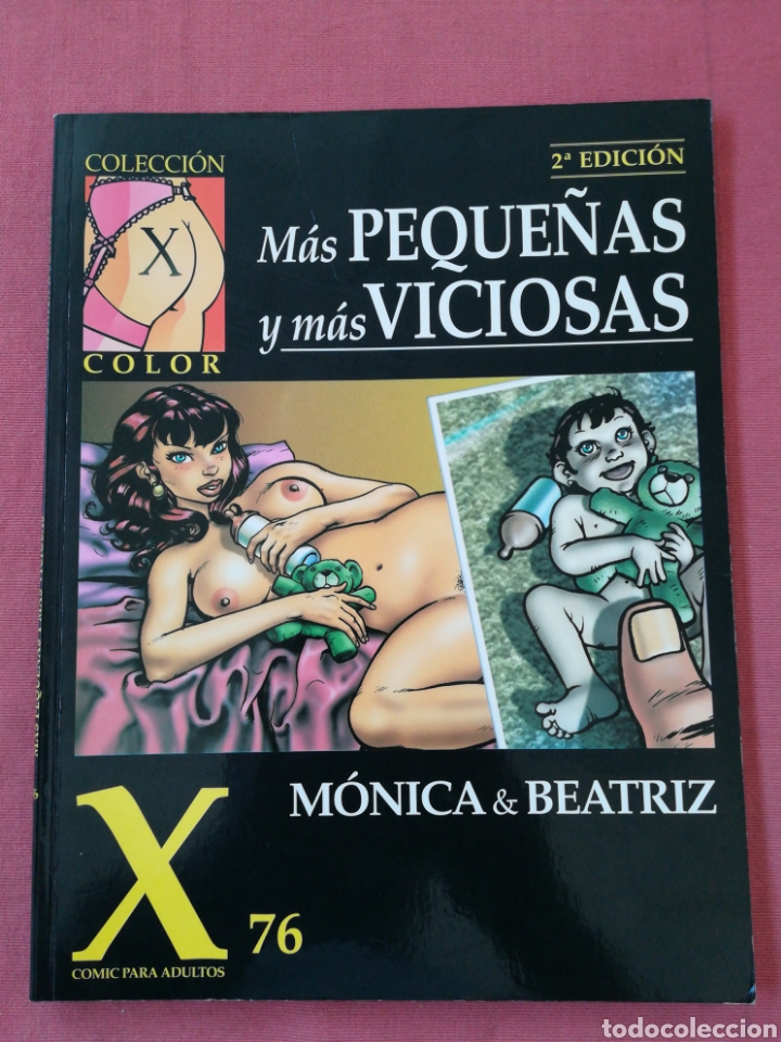 Comics: COMIC EROTICO - COLECCI&Oacute;N X COLOR - NUM. 76 - M&Aacute;S PEQUE&Ntilde;AS Y M&Aacute;S VICIOSAS - MONICA & BEATRIZ