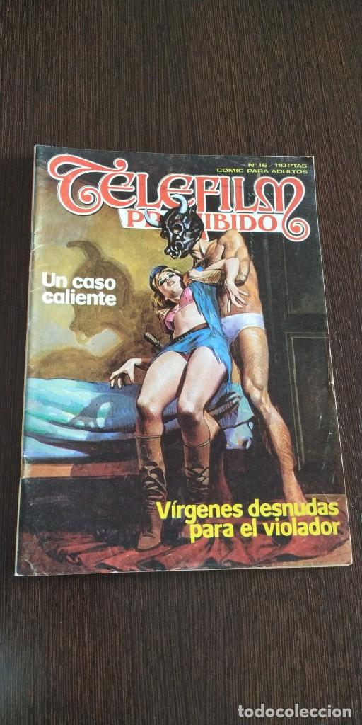 Comics: TELEFILM PROHIBIDO NUMERO 16. RELATOS GRAFICOS PARA ADULTOS.