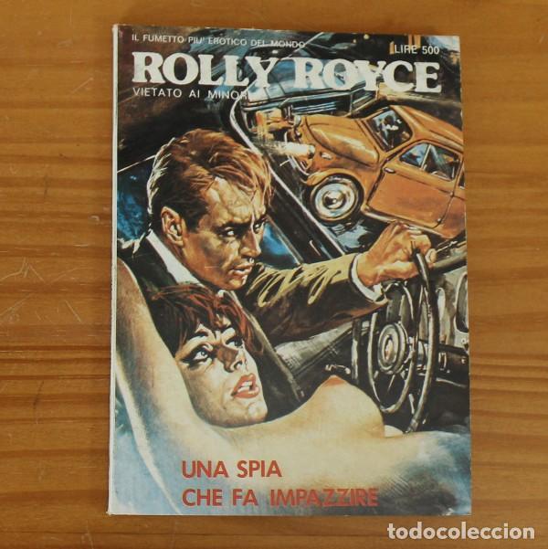 Comics : ROLLY ROYCE, UNA SPIA CHE FA IMPAZZIRE. COMIC EROTICO EN ITALIANO.