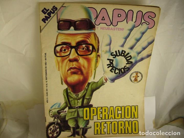 C&oacute;mics: EL PAPUS, N&ordm; 434, A&Ntilde;O 1982 - Foto 1