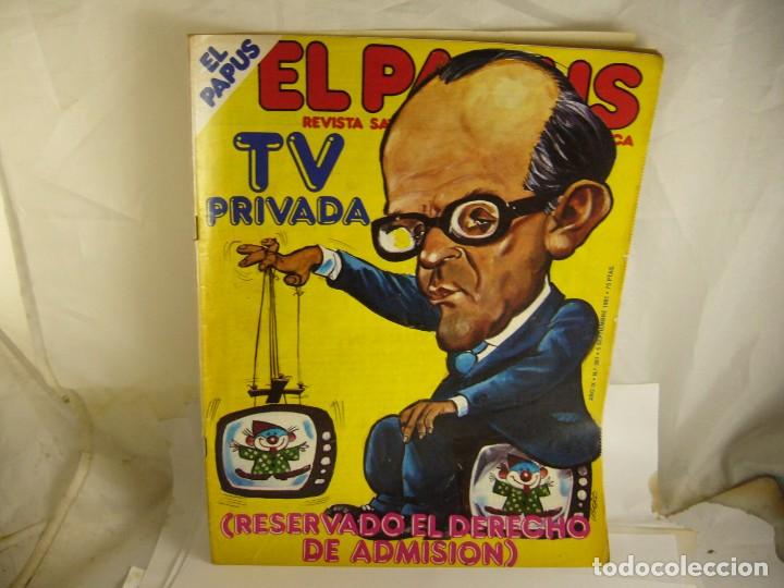 C&oacute;mics: EL PAPUS, N&ordm; 381, A&Ntilde;O 1981 - Foto 1