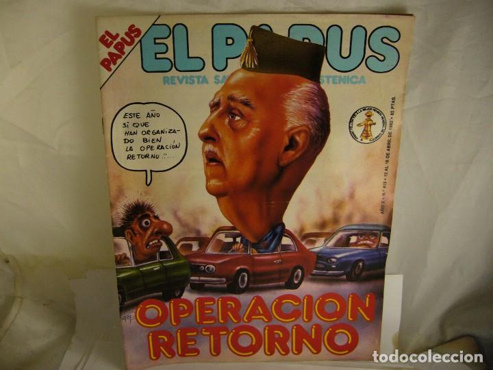 C&oacute;mics: EL PAPUS, N&ordm; 413, A&Ntilde;O 1982 - Foto 1