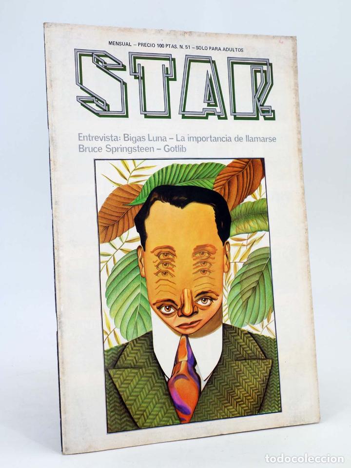 Comics: REVISTA STAR 51. COMIX Y PRENSA MARGINAL (Vvaa) Producciones Editoriales, 1974. OFRT
