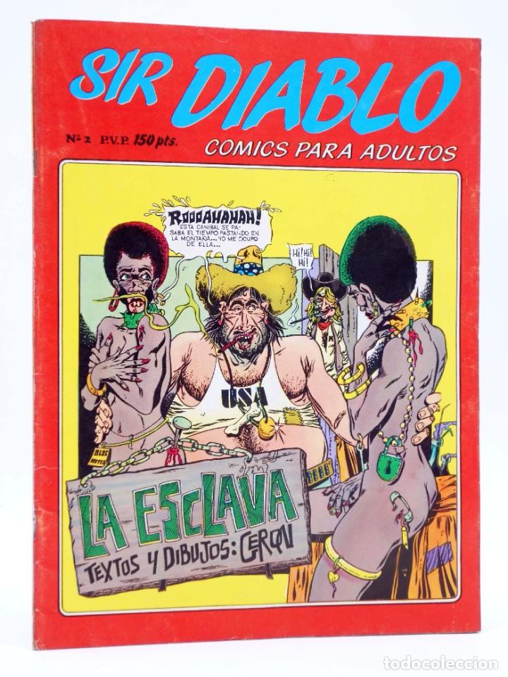 Comics: SIR DIABLO 2. LA ESCLAVA (Vvaa) Ediprint, 1983. COMICS PARA ADULTOS. OFRT