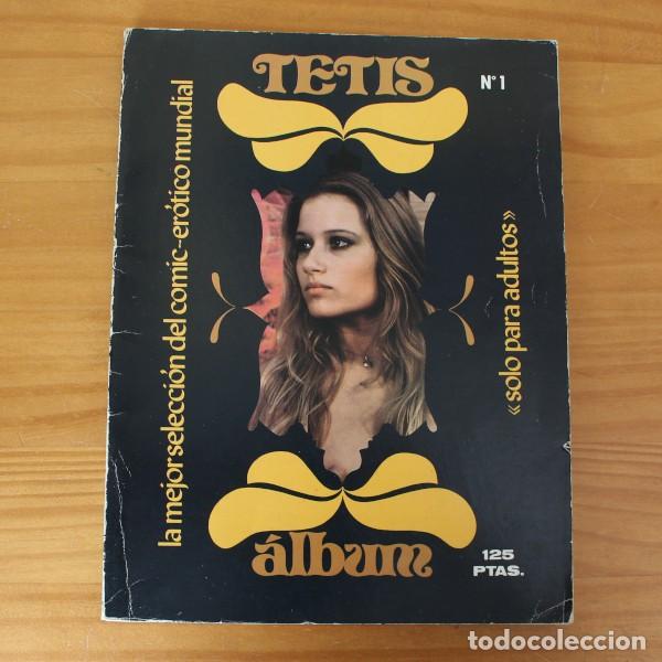 Comics : TETIS 1. TOMO CON LOS N&Uacute;MEROS 1, 2, 3 Y 4 DEL COMIC ER&Oacute;TICO. MERCOCOMIC 1978